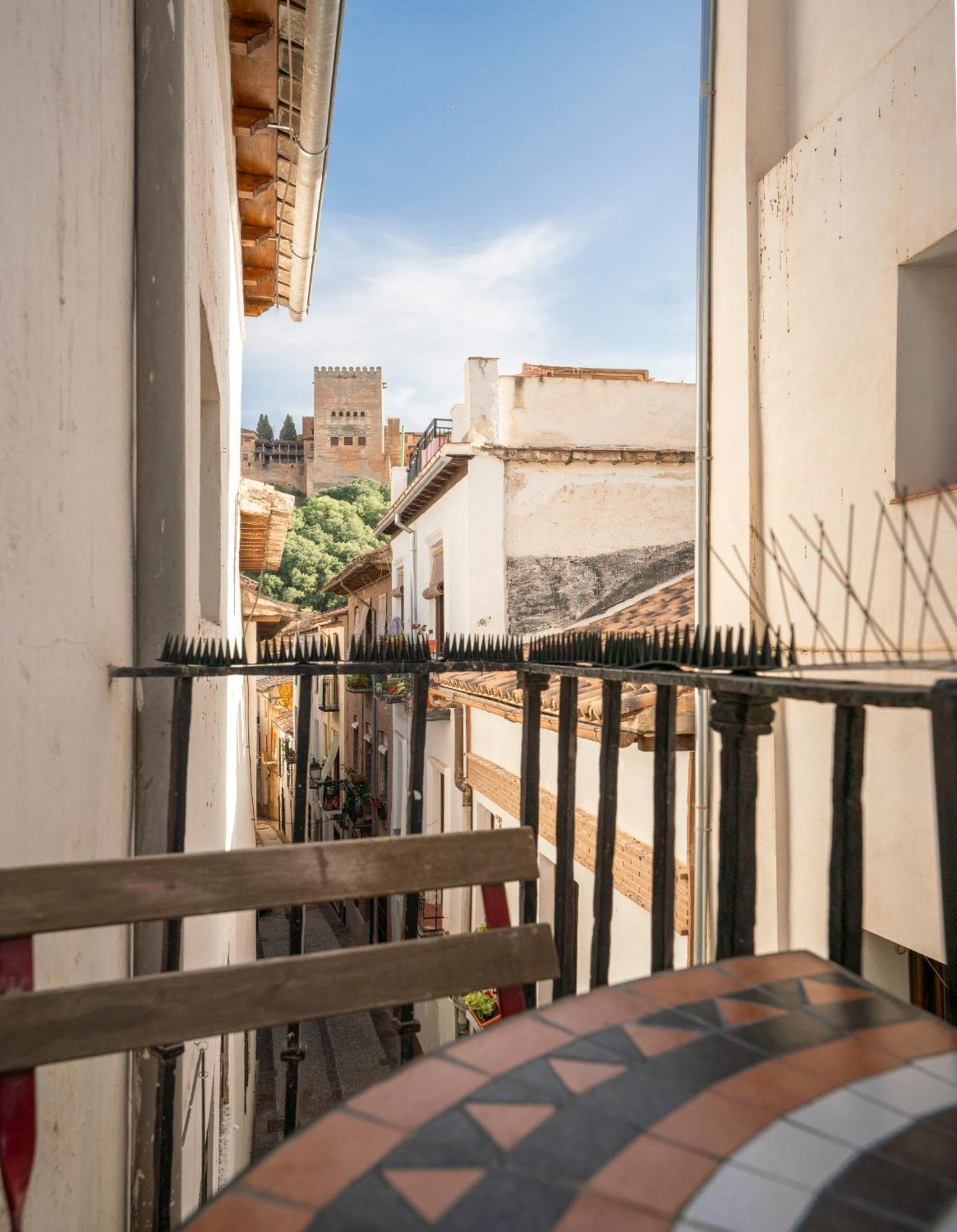 El Rincon Nazari - Vistas A La Alhambra Y Terraza Apartment Granada Luaran gambar